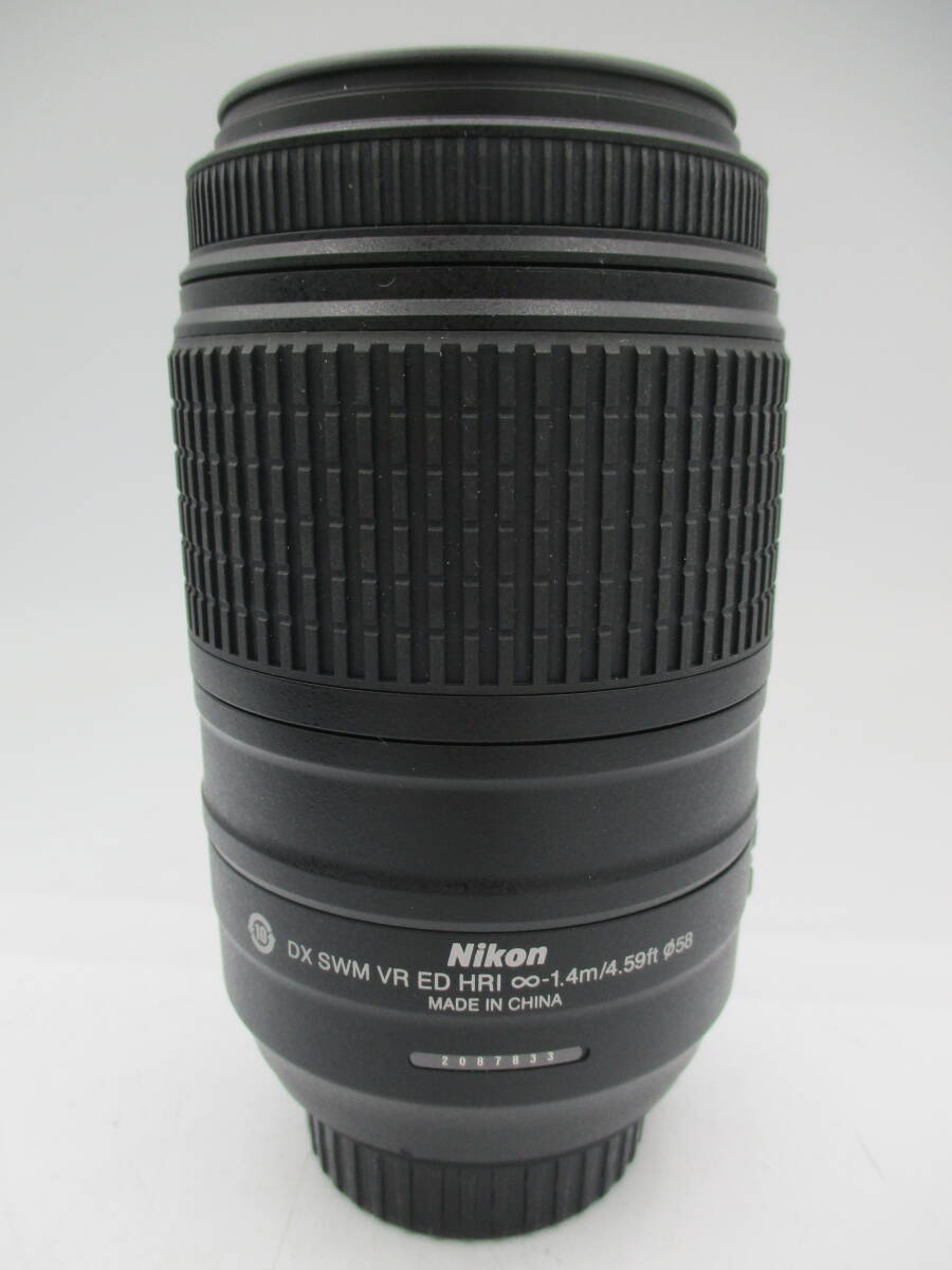 中古 レンズ Nikon AF-S DX NIKKOR 55-300mm 1:4.5-5.6G ED VR デジタル一眼 ※動作未確認 ／F_画像4