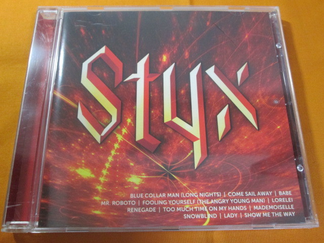 ♪♪♪ スティクス STYX 『 Icon 』輸入盤 ♪♪♪_画像1