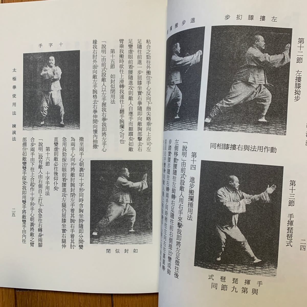 【中国武術貴重書籍】太極拳使用法 楊澄甫 歴史的名著の画像4