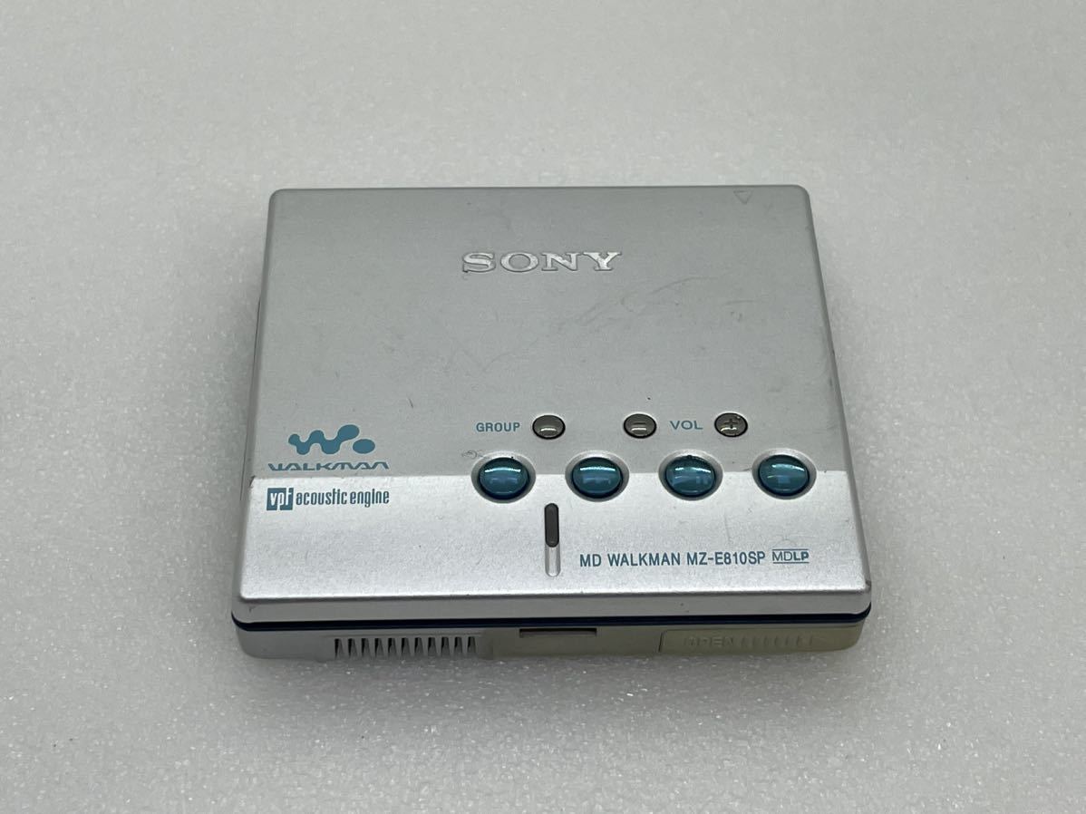 [ Junk ] Sony MD Walkman MZ-E810SP body player body 