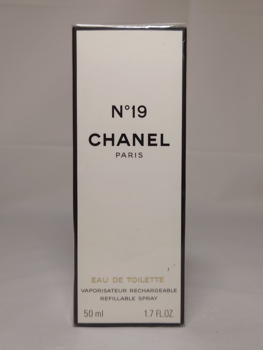 J4B215◆新古品◆ シャネル No19 オードトワレ EDT 香水 50ml_画像1