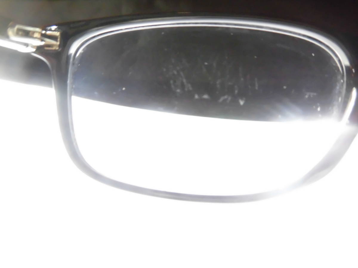★ YMK573 POLICE ポリス メンズ メガネ 眼鏡 VPLA11J COL.01KU 53□16-142 度あり ★_画像6