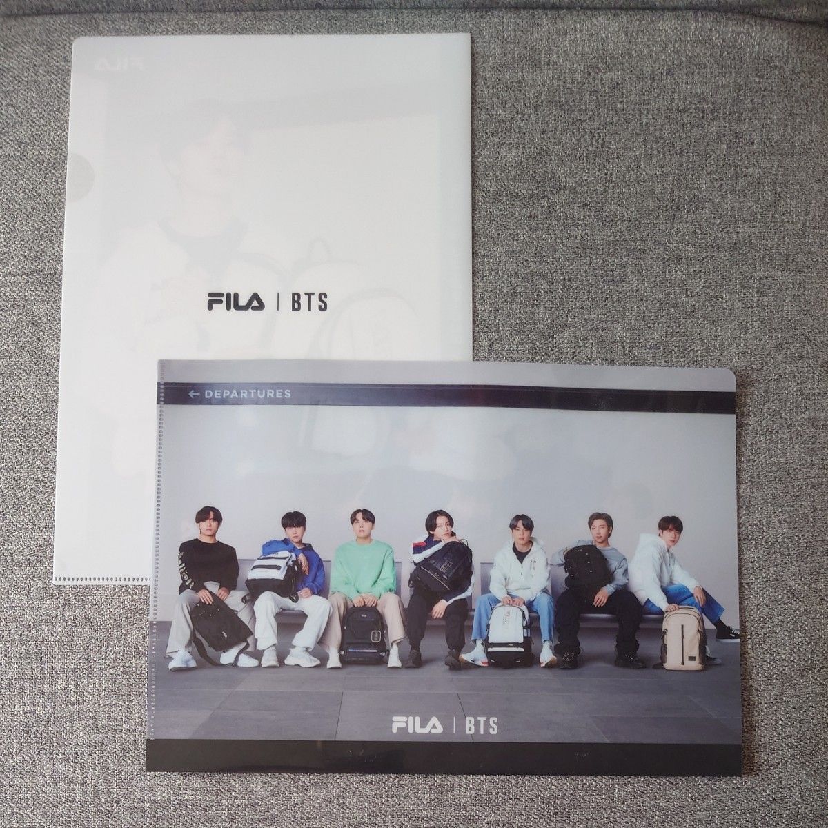 BTS FILA A4クリアファイル 8枚セット