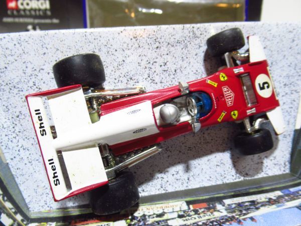 CORGI コーギー Ferrari フェラーリ 312B F12 J.サーティース 1/36 ミニカー [Dass0211]_画像8