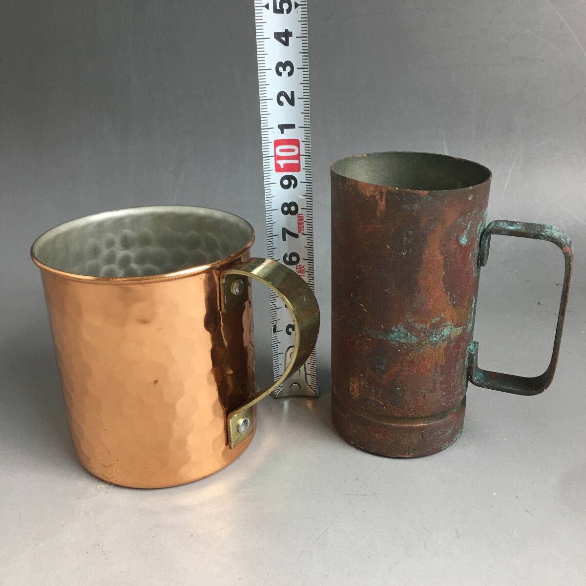 KI28/54　銅器 カップ 水差 アルコールストーブ まとめて 銅製 netstal swiss stockli ストックリー COPPER 純銅 アウトドア レトロ ■_画像5