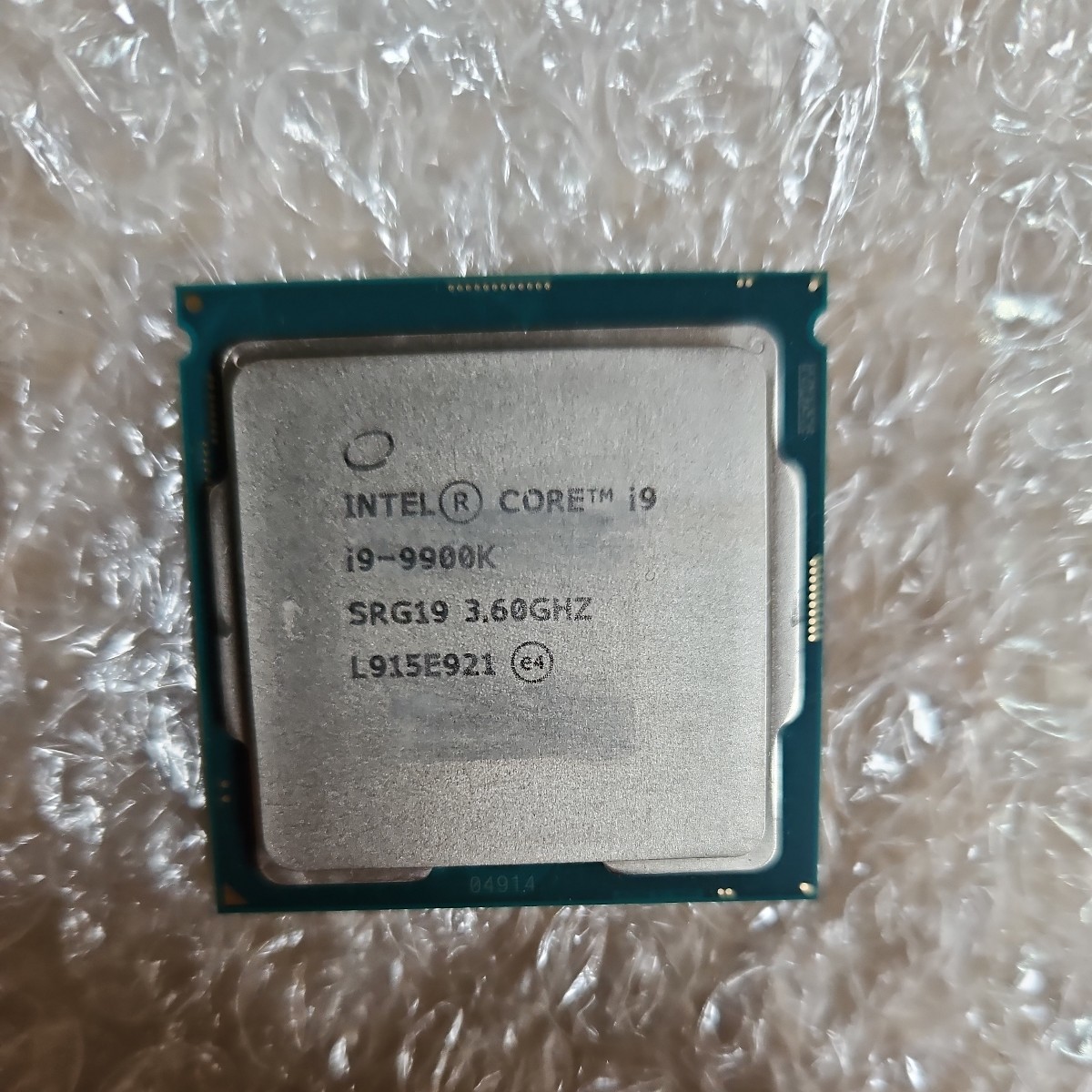 Intel Core i9-9900K LGA1151動作品CPU_画像1