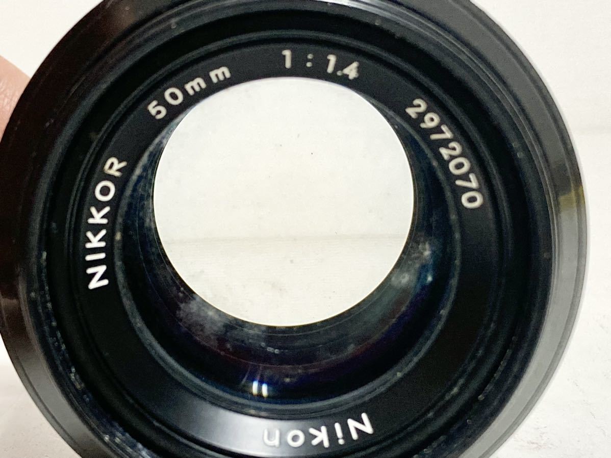 管12789h Nikon ニコン NIKKOR ニッコール 50mm 1:1.4 一眼レフ カメラ レンズ マニュアルフォーカス MF_画像2