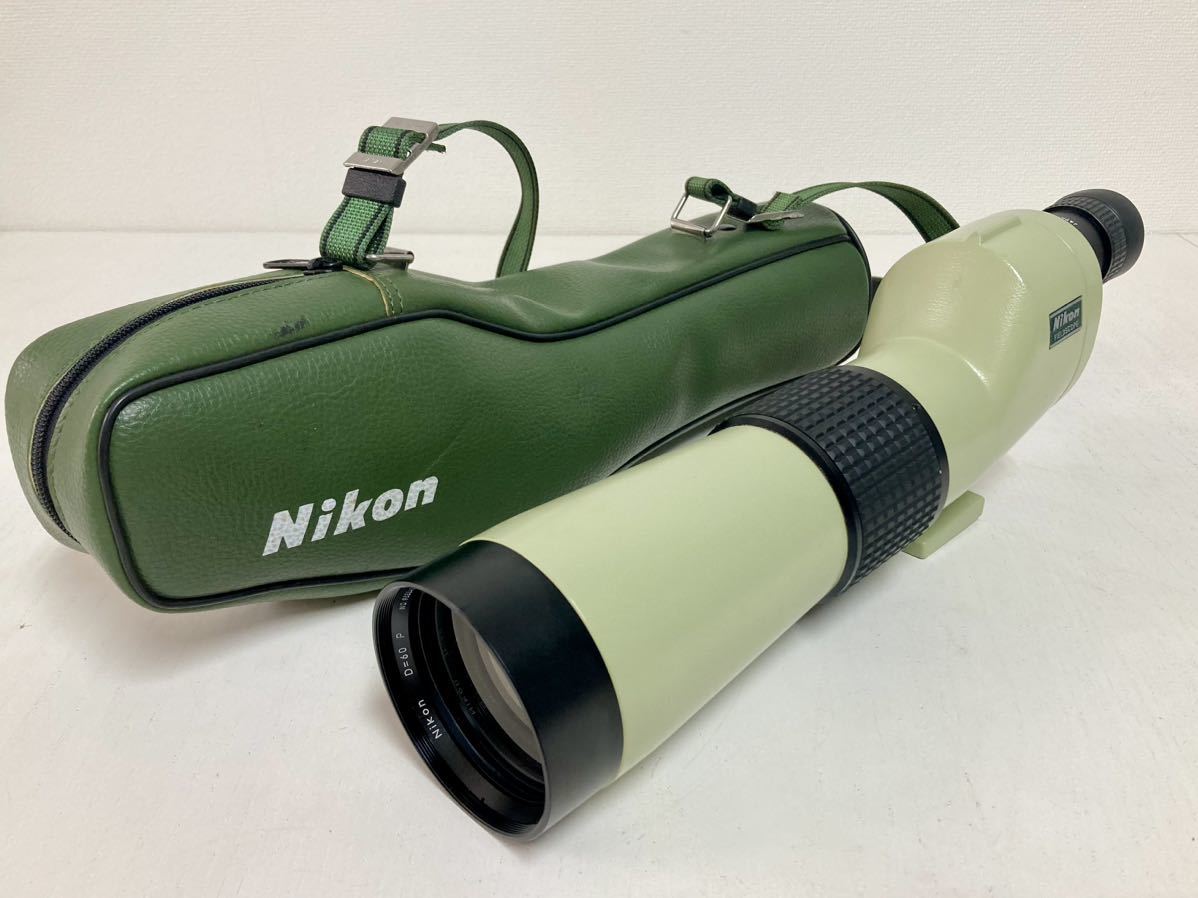  труба 11995t Nikon FIELD SCOPE Nikon зрительная труба D=60 P 20× мягкий чехол имеется монокль телескоп 