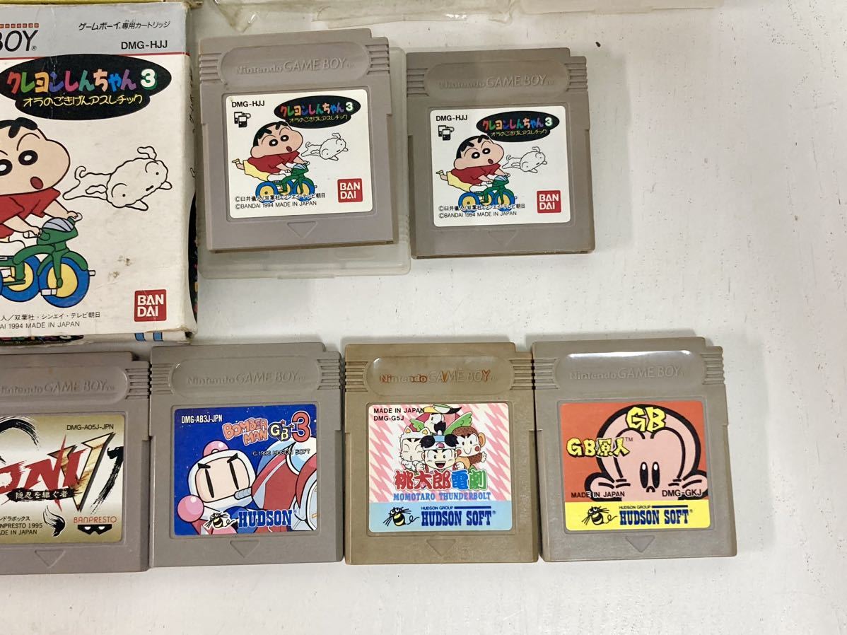 1円スタート！管120026 GAME BOY ゲームボーイ ソフト 11本 セット まとめて マリオ ランド たまごっち ボンバーマン 名探偵コナン 任天堂_画像4