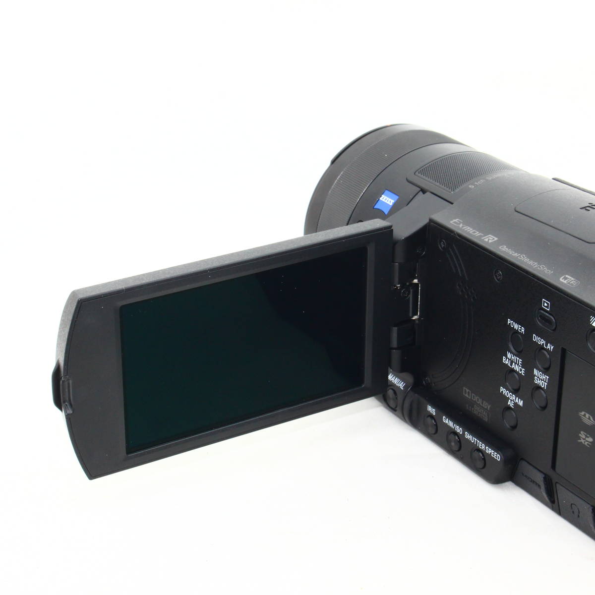 ソニー SONY ビデオカメラ FDR-AX100 4K 光学12倍 ブラック Handycam FDR-AX100 BC #2402014の画像4