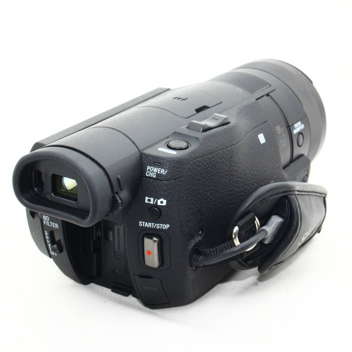 ソニー SONY ビデオカメラ FDR-AX100 4K 光学12倍 ブラック Handycam FDR-AX100 BC #2402014の画像3