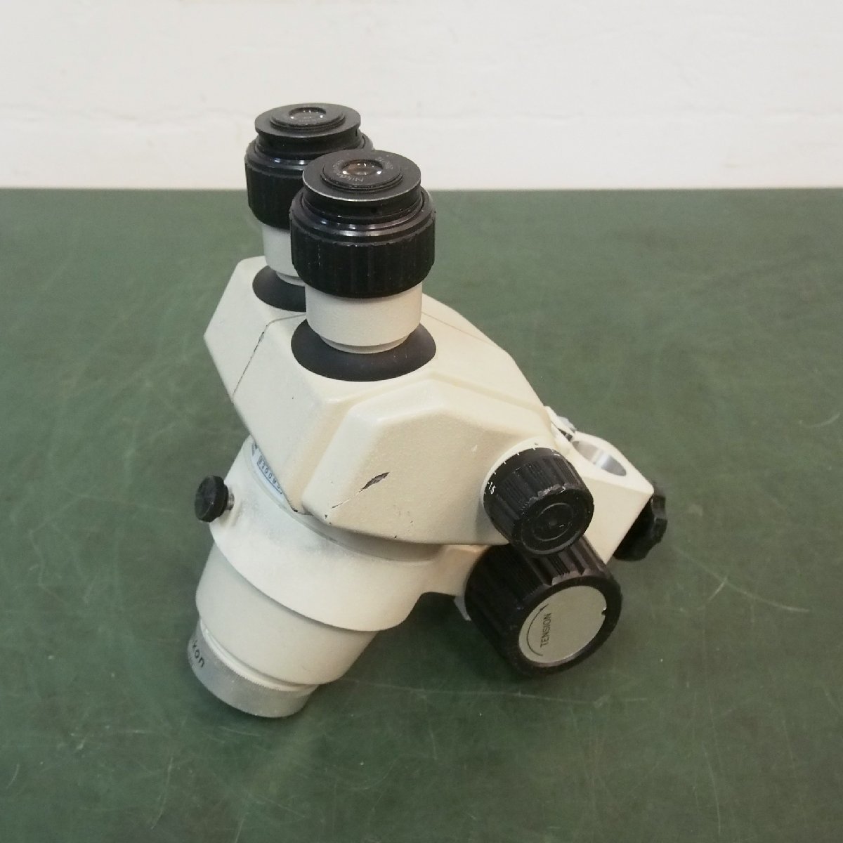 ☆【1W0202-1@】 Nikon ニコン 双眼顕微鏡ヘッドパーツ SMZ-1 ESD C-FMA⑩ ジャンク