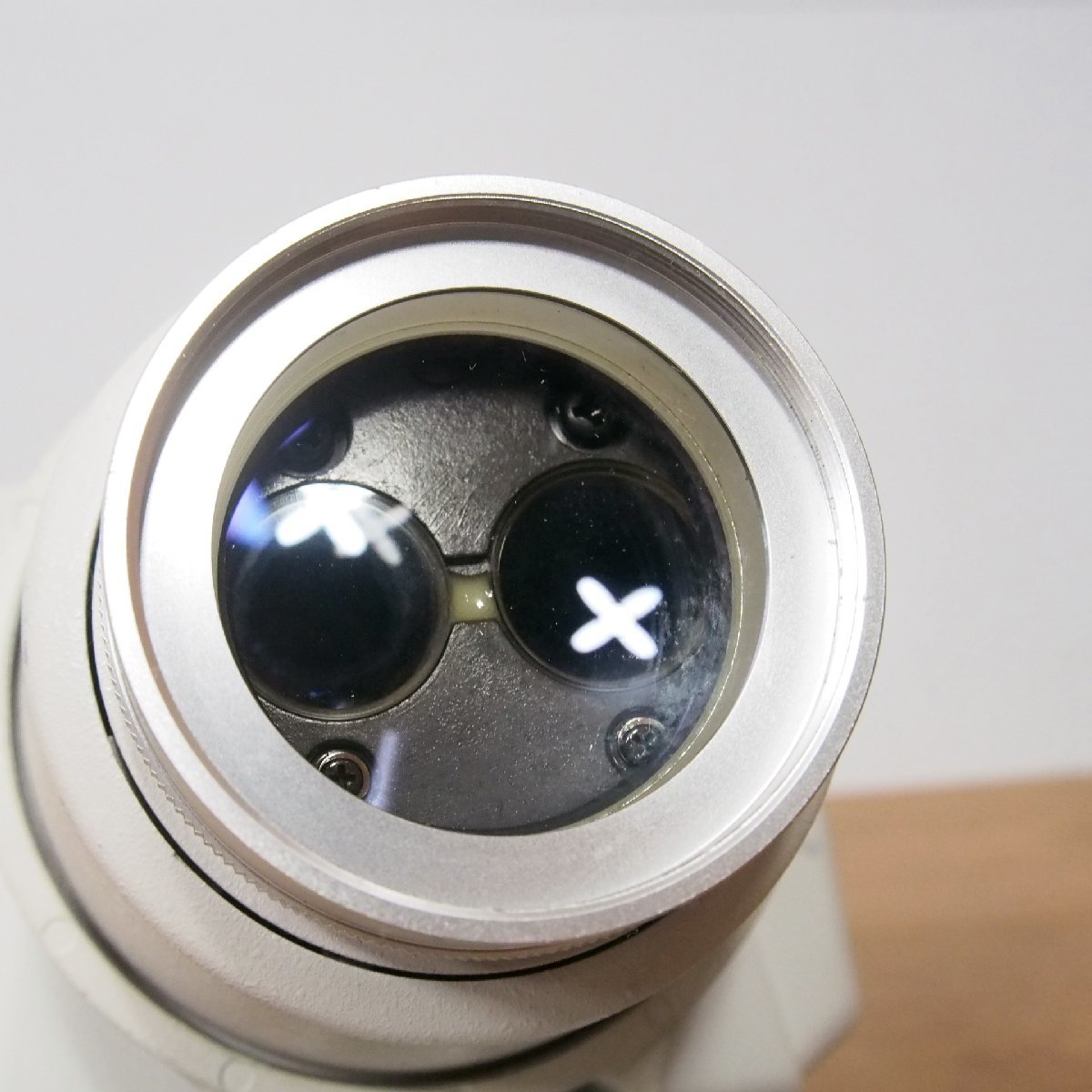 *[1W0202-1@] Nikon Nikon . глаз микроскоп head parts SMZ-1 ESD C-FMA② Junk 