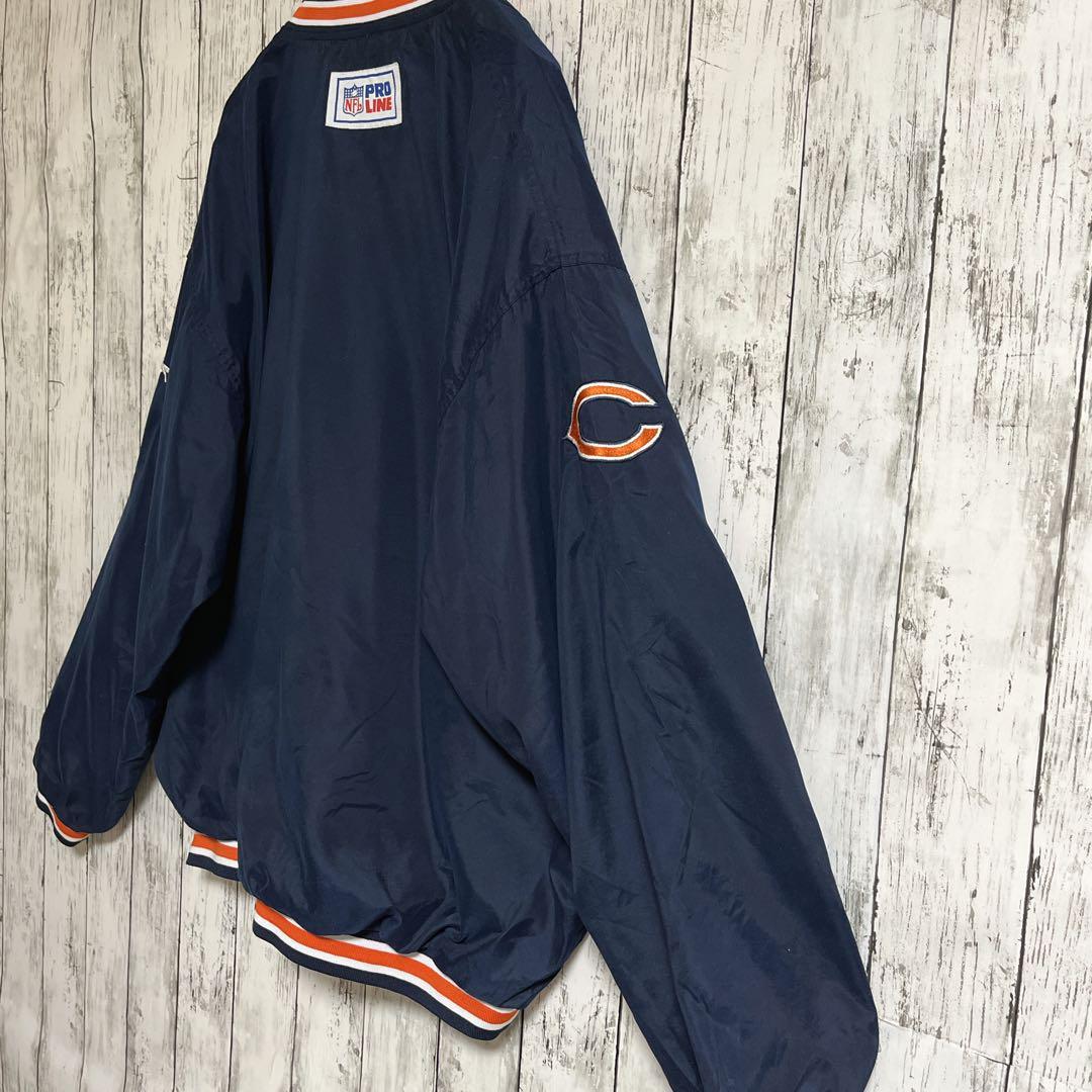 90's Reebok リーボック NFL BEARS ベアーズ ナイロンプル 90's Reebok リーボック NFL BEARS ベアーズ ナイロンプル