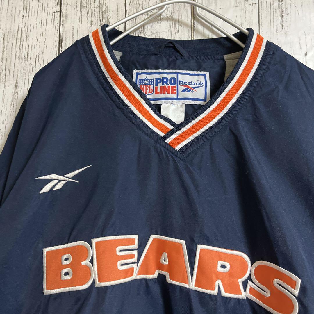 90's Reebok リーボック NFL BEARS ベアーズ ナイロンプル 90's Reebok リーボック NFL BEARS ベアーズ ナイロンプル