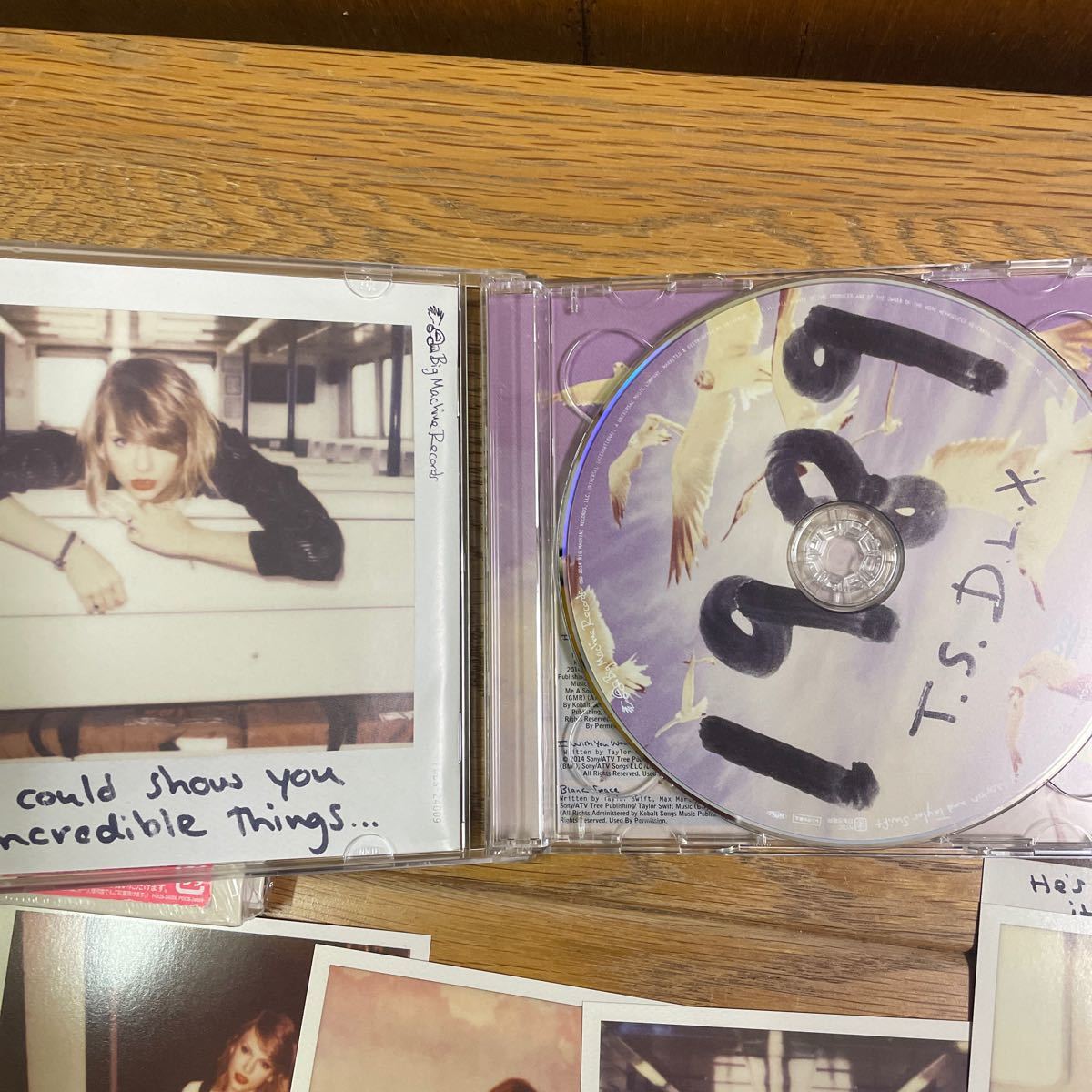 帯付 CD テイラー・スウィフト - 1989 - デラックス・エディション Taylor Swift 写真セット付き_画像4