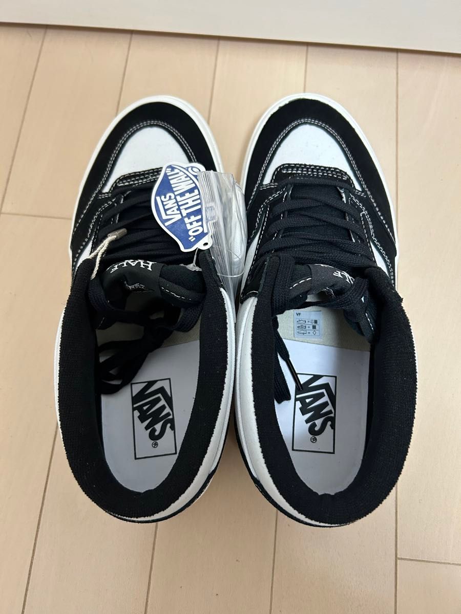 VANS half cab 33 DX anaheim 白 黒28.5cm