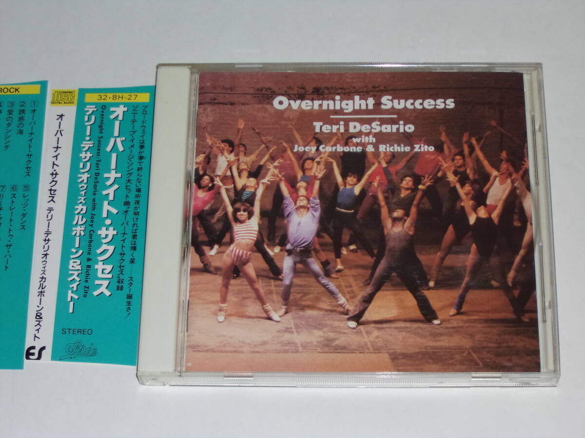 CD テリー・デサリオ ウィズ カルボーン＆ズィトー『オーバーナイト・サクセス（Overnight Success）』_画像1