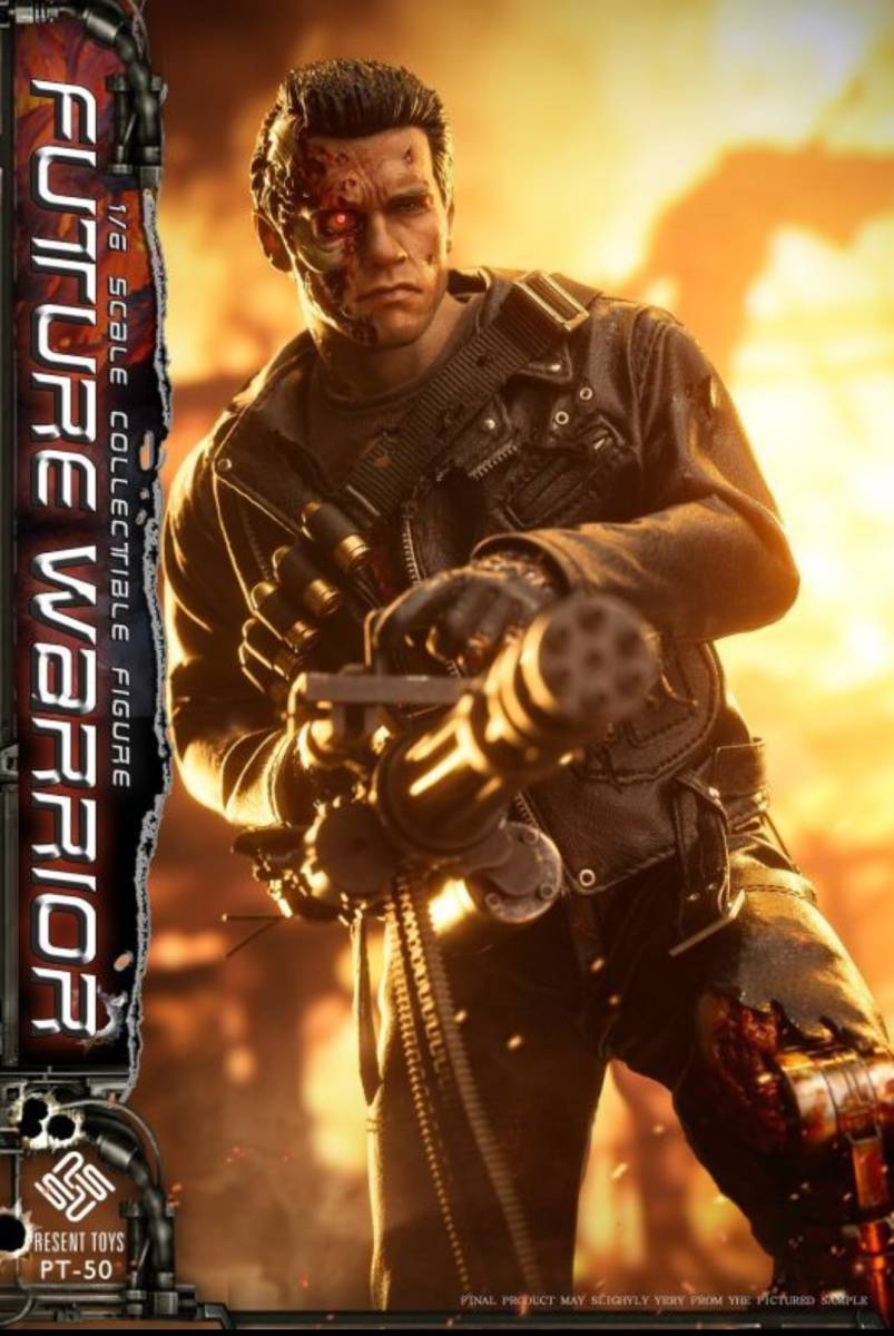 * новый товар 1/6 Terminator T-800 action фигурка Deluxe версия a-norudo*shuwarutsenega-PRESENT TOYS