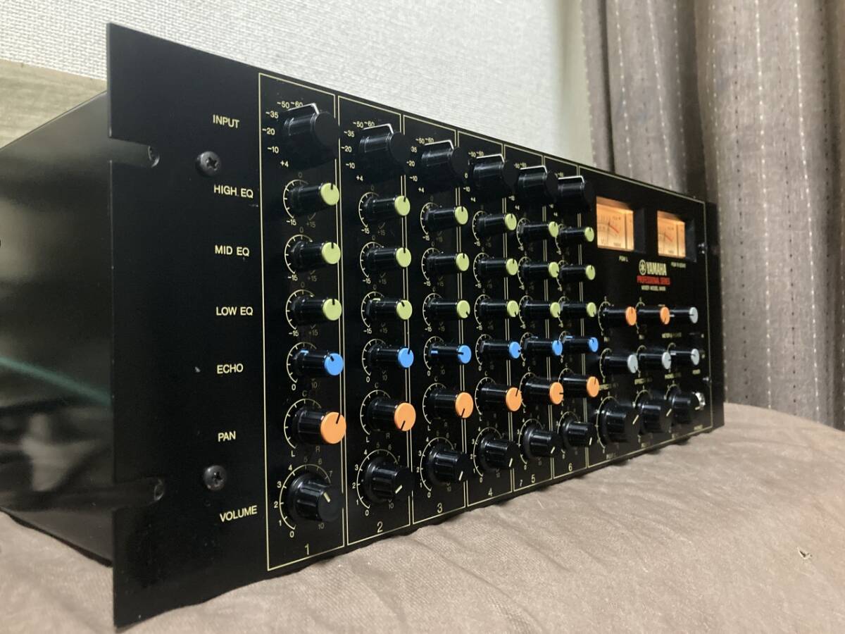 動作OK YAMAHA ProfessionalSeries M406 TAMURAトランス内蔵の 動作OK YAMAHA ProfessionalSeries M406 TAMURAトランス内蔵の