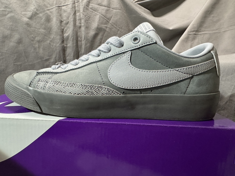 Nike SB Zoom Blazer Low FPAR Cool Grey / ナイキ　SB ズーム　ブレーザー　ロー　FPAR クールグレー　26.0cm _画像5