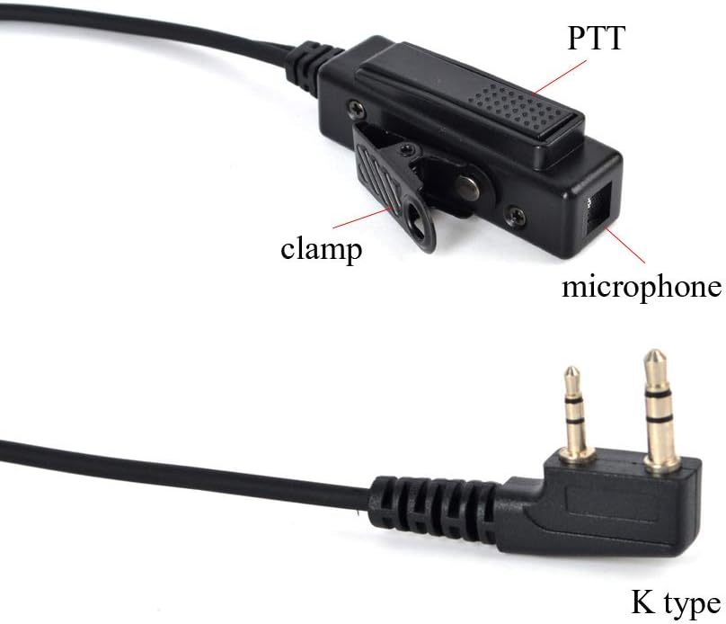 KENWOOD for DEMITOSS for in cam earphone attaching clip microphone transceiver for transceiver for earphone mike ear ..