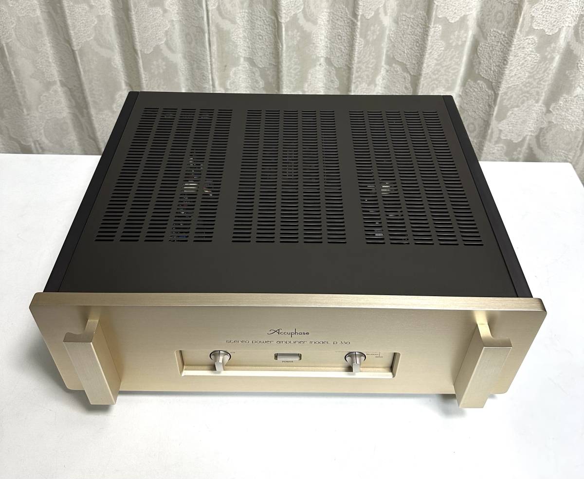 Accuphase アキュフェーズ P-350 ステレオパワーアンプ _画像7