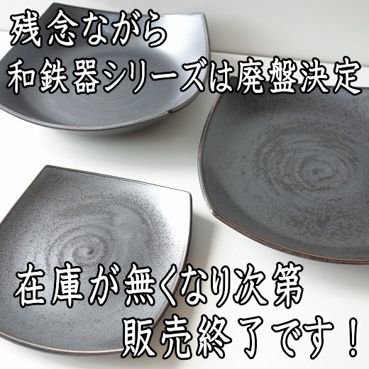 送料無料 和鉄器 22cm 和風 パスタ皿 小 ５枚 セット レンジ可 食洗機対応 美濃焼 日本製 カレー皿 スープ皿_画像6