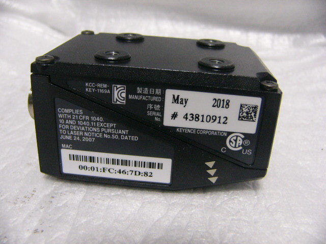 ☆未使用☆ KEYENCE SR-751 中距離固定式2次元コードリーダ ☆未使用☆ KEYENCE SR-751 中距離固定式2次元コードリーダ