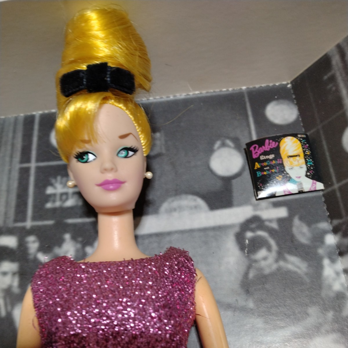  famous . navy blue Ben shonBarbie* band stand Barbie * box, small articles etc. accessory many 1996 year beautiful goods 