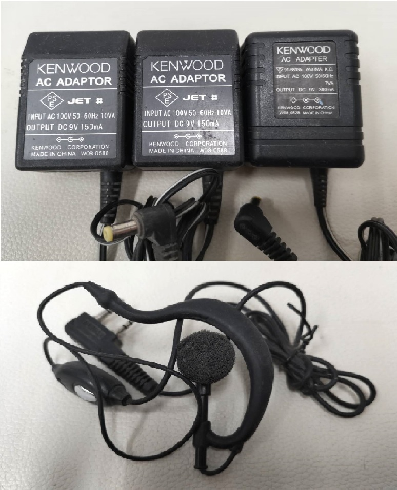 中古品☆KENWOODケンウッド 　特定小電力トランシーバーUBZ-BG20R　4台セット ※通電確認済_画像10