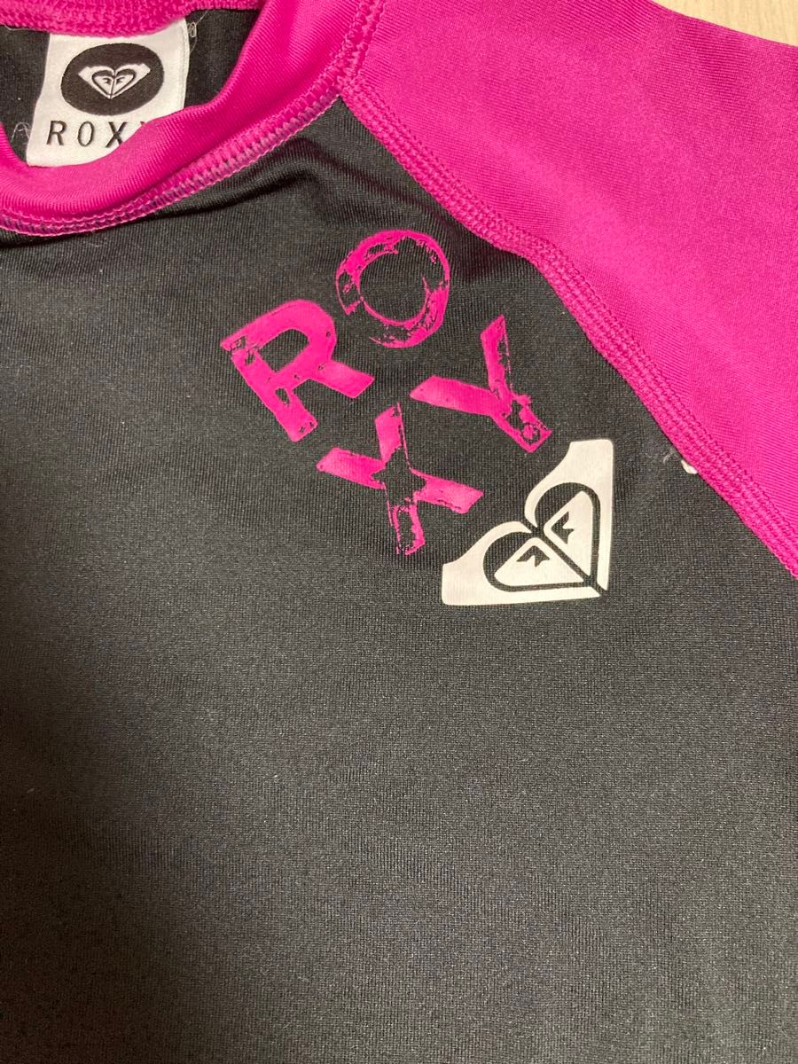 レディースROXYラッシュガードSサイズ　ロキシー 半袖