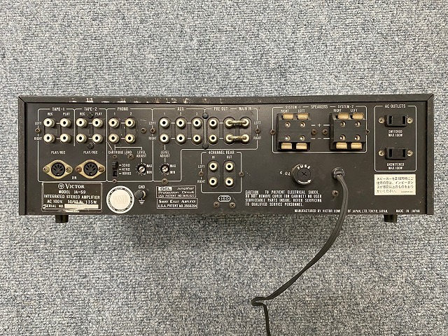 P6071) Victor Victor pre-main amplifier JA-S9 Junk 