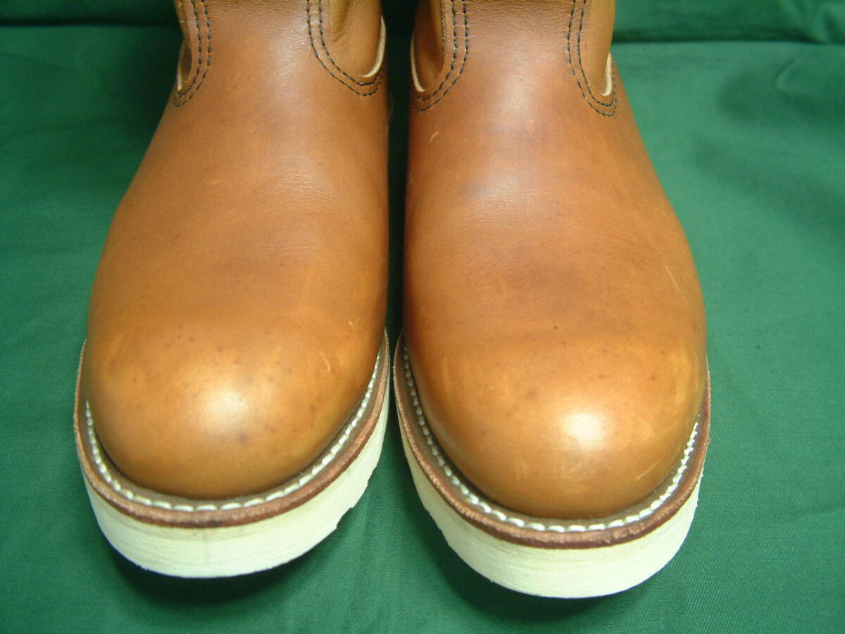 Factory Seconds 8E 866 Oro-iginal PECOS BOOTS RED WING SHOES Made in U.S.A. August 2007 ペコスブーツ オロイジナル レザー_画像7