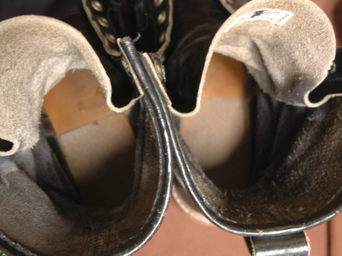 廃盤! 1992年生産 7 1/2E 699 プリント羽タグ ロガー Red Wing Shoes Logger Boots Made in U.S.A August 1992 / 検 2218 2210_画像4