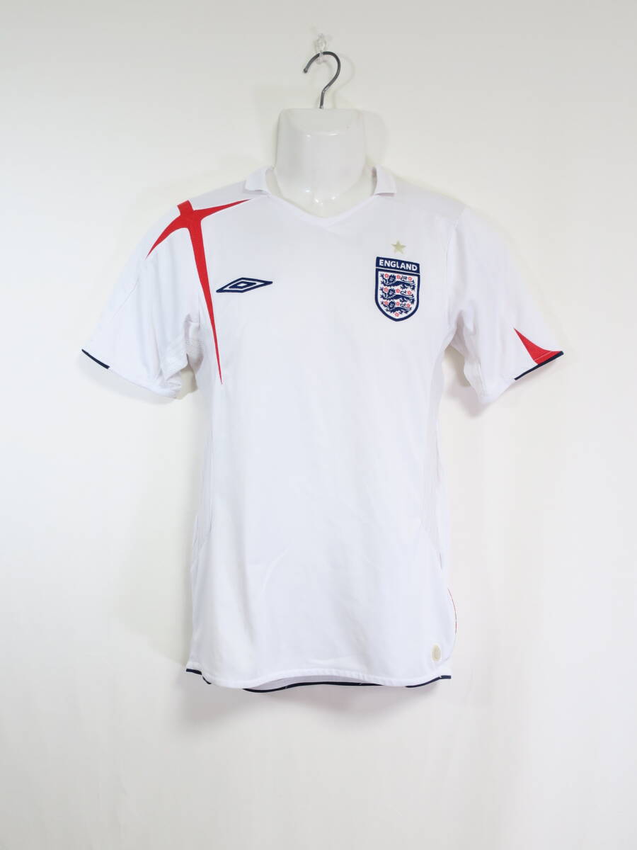 イングランド 代表 05-07 ホーム ユニフォーム S アンブロ UMBRO 送料無料 England サッカー シャツの画像1