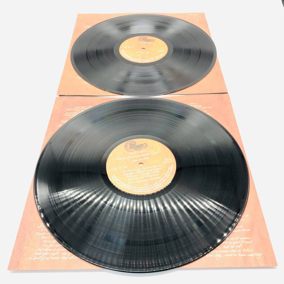 保管品 レコード LP Chicago シカゴ ライブ イン ジャパン 1972 コンサート 洋楽 ソニー 2枚組_画像4