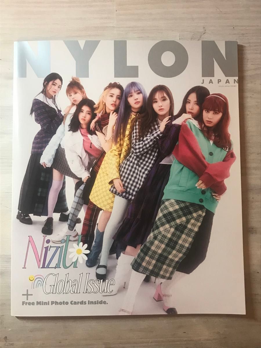 NIZIU表紙　NYLON JAPAN