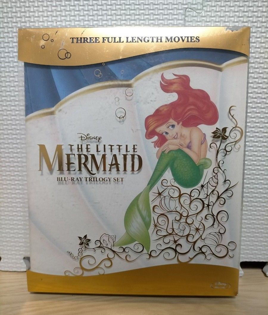 Disney リトル・マーメイド メモリアル・ボックス Blu-ray〈初回限定生産・3枚組〉