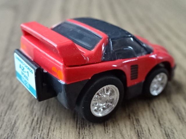 ちびっこ チョロＱ NO.26 マツダ オートザム AZ-1 PG6S 赤 / 黒 軽自動車 ミニカー ミニチュアカー MAZDA Autozam Toy Kei Car Miniature_画像5