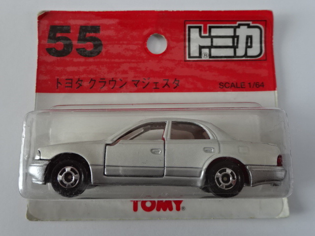 絶版 トミカ No.55 トヨタ クラウン マジェスタ 初代 S140型 TOMICA TOYOTA CROWN MAJESTA VIPCAR VIPSTYLE VIPカー ミニカー Toy Carの画像1