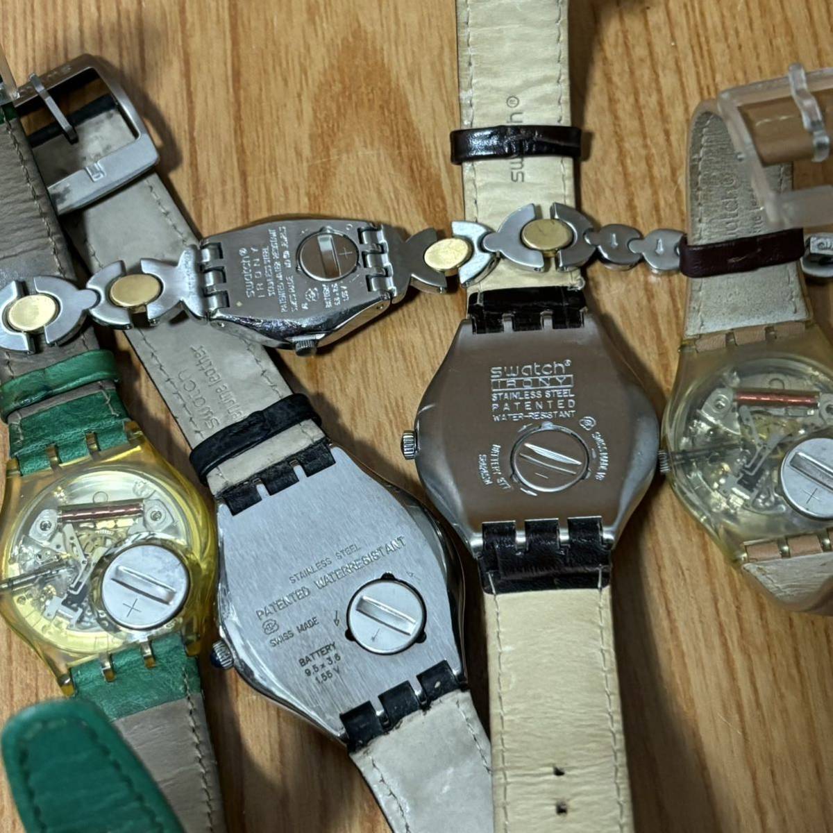 中古◆ジャンク腕時計◆Swatch(スウォッチ)◆6個まとめて◆アナログ◆アンティーク◆コレクション◆ZR0229_画像5