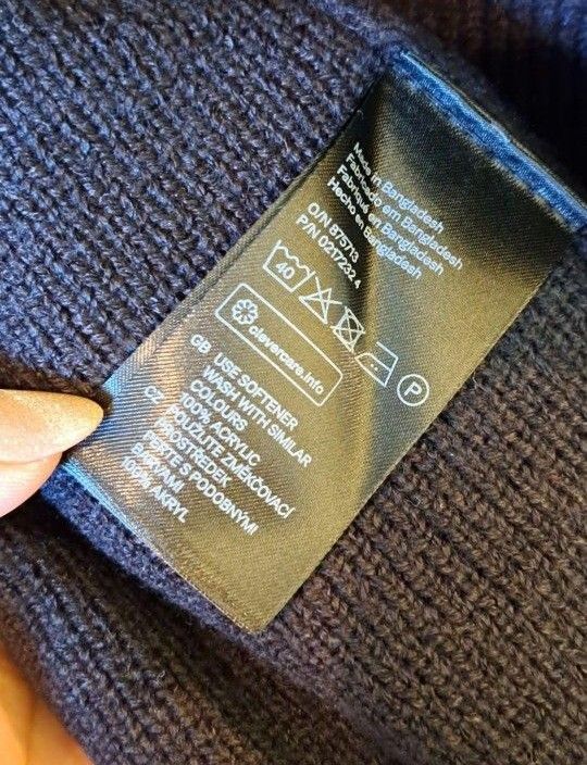 ■超美品■ H&M ロング カーディガン 羽織 ニット コート ロング丈 ガウン 大きいサイズ
