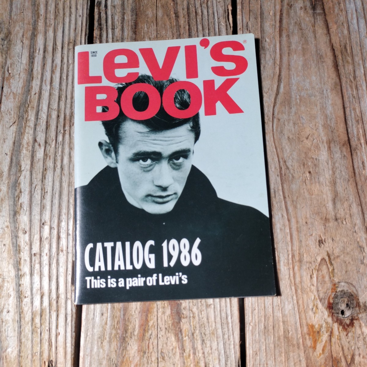 ☆非売品　1986年　Levi’s BOOK リーバイスブック パンフレット カタログ☆_画像1