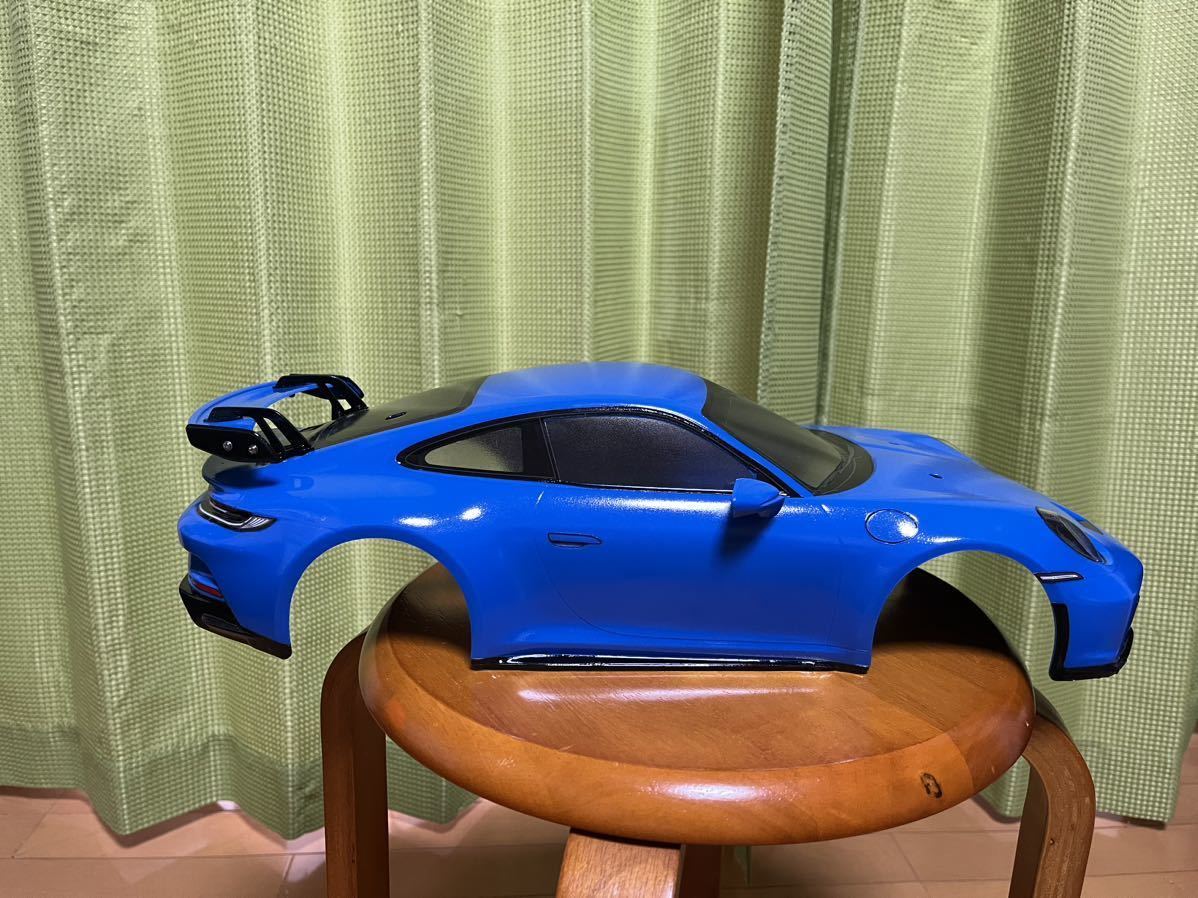 タミヤ　1/10 ポルシェ　911 GT3(992) 塗装済みボディ　素人製作品_画像6