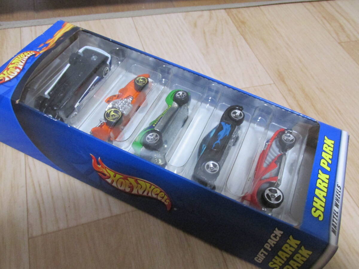 ■□OLD HOT WHEELS 5ギフトパック　SHARK PARK シャーク　パーク　GIFT PACK　5台セット□■_画像4
