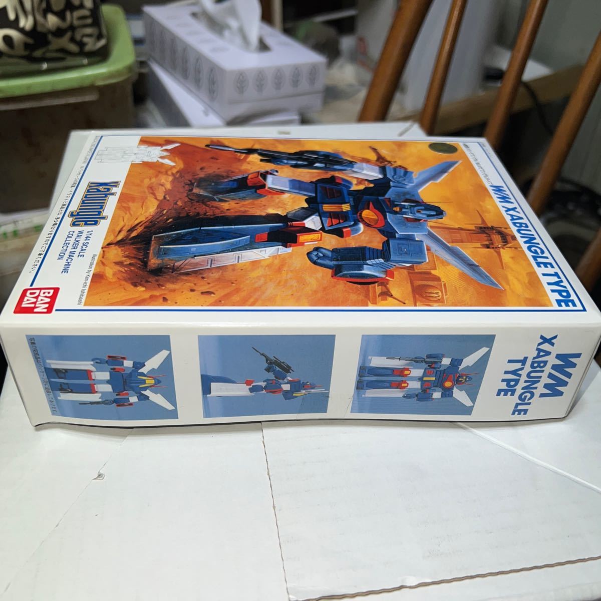  Bandai Blue Gale Xabungle 1/144 The bngru type not yet constructed unopened goods tape cease equipped 