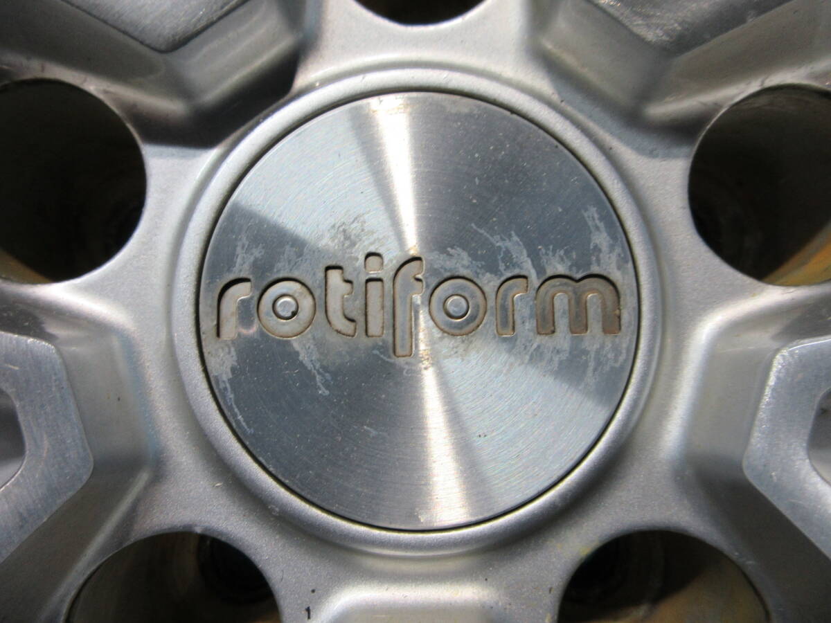 ｒｏｔｉｆｏｒｍ　ロティフォーム　KPS　1ピース　18インチ　5穴　8.5J　PCD112　35 中古　流用_画像2