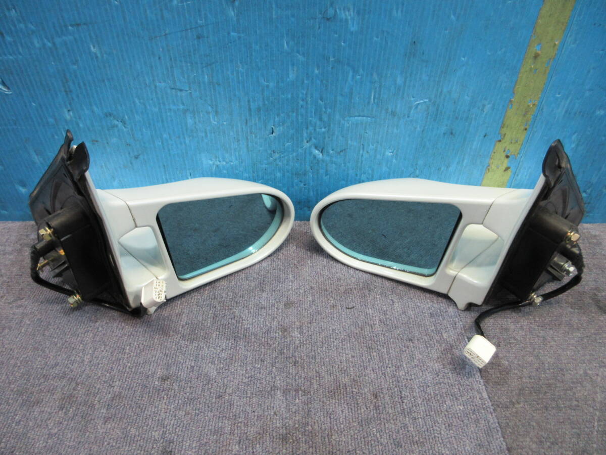 SUZUKI Swift ZC11S left right door mirror aero mirror white pearl Z7T used 