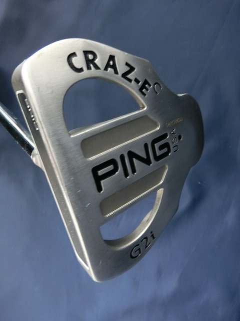 PING ピン　G2i CRAZ-E C　センターシャフト　３４インチ　純正HC付　クレイジー　クレージー　フェースバランス_画像4